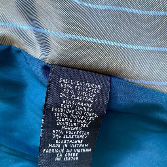 Gorgeous EUC RW&Co Teal Blazer - 2 - Picture 6 of 12